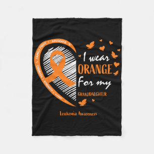 Vrouwen die ik Oranje Draag heb voor mijn kleindoc Fleece Deken