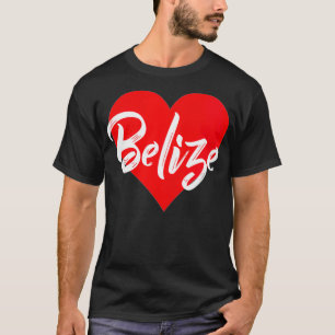 Vrouwen die ik van Belize hou, Belizean Lover Gift T-shirt