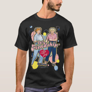 Vrouwen die ik van Lucy hou Het is vriendschap VNe T-shirt