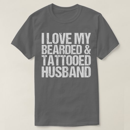 Vrouwen die ik van mijn gepantserde en getatoeëerd t-shirt (Design voorkant)
