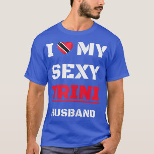 Vrouwen die ik van mijn Sey Trini-man hou, vrouw T-shirt