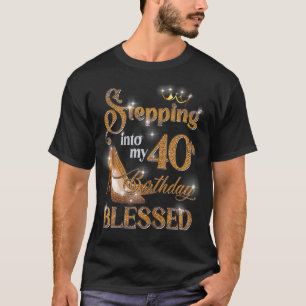 Vrouwen die in mijn 40e gaan als een barbeel t-shirt