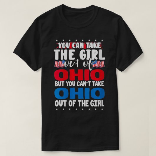 Vrouwen die je uit Ohio American kunt halen T-shirt (Design voorkant)