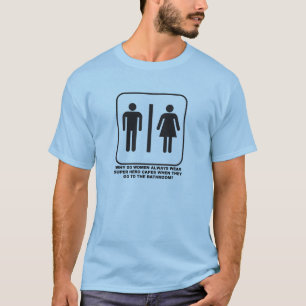 Vrouwen die Kaap in de Grappige T-shirt van de