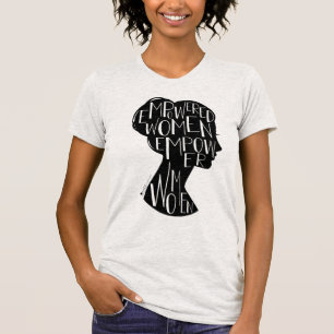 Vrouwen die kracht hebben, versterken vrouwen. t-shirt