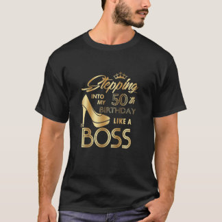 Vrouwen die mijn 50ste verjaardag binnenvallen als t-shirt
