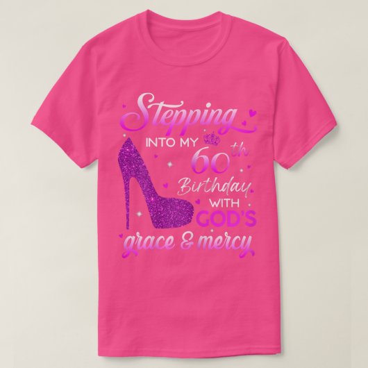 Vrouwen die mijn 60ste verjaardag binnenvallen met t-shirt (Design voorkant)