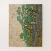 Vrouwen die Olijven schoppen, Van Gogh Legpuzzel (Verticaal)