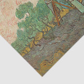 Vrouwen die Olijven schoppen, Van Gogh Tissuepapier (Detail)