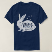 Vrouwen die op paasdag passen kostuum  Bunny G T-shirt (Design voorkant)