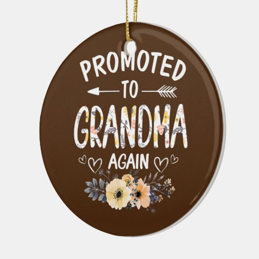 Vrouwen die opnieuw naar oma worden gepromoot: Nie Keramisch Ornament (Links)