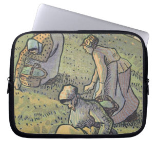 Vrouwen die paddenstoelen verzamelen uit de "Trava Laptop Sleeve