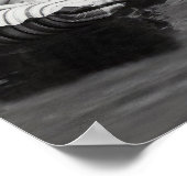 Vrouwen die pasta eten op het meer,  muurkunst poster (Hoek)