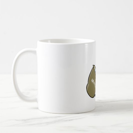 Vrouwen die postbagage Mok vervoeren (Links)