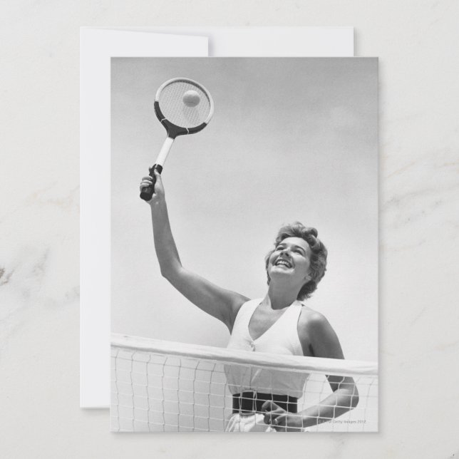 Vrouwen die Tennis spelen 2 (Voorkant)