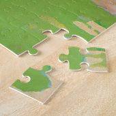 Vrouwen die tennis spelen, ongeveer 1900 legpuzzel (Zijkant)