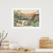 Vrouwen die terugkeren naar huis (wit) poster (Keuken)