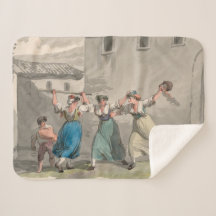 Vrouwen die vechten in Rome, Italië (Historische s