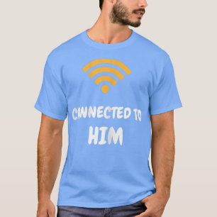 Vrouwen die verbonden zijn met hem, verbonden met t-shirt
