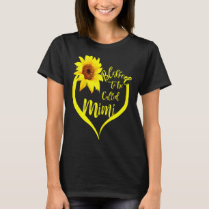 Vrouwen die verslaafd zijn aan de naam Mimi Sunflo T-shirt
