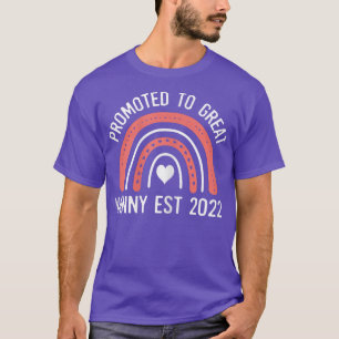 Vrouwen die voor de eerste keer worden gepromoot o t-shirt