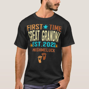Vrouwen die voor het eerst naar grootmoeder worden t-shirt