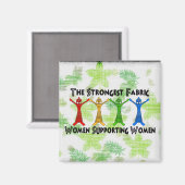 Vrouwen die vrouwen steunen magneet (Voorkant / Achterkant)