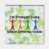 Vrouwen die vrouwen steunen magneet (Voorkant)