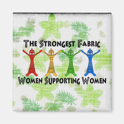 Vrouwen die vrouwen steunen magneet (Voorkant)