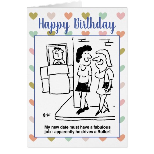 Vrouwen die wachten op een datum die "een roller"  (Voorkant)