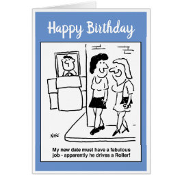 Vrouwen die wachten op een datum die "een roller" 