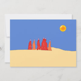 Vrouwen die water vervoeren in de woestijn van Tha Kaart