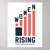 Vrouwen die WMSF-Poster verhogen Poster (Voorkant)
