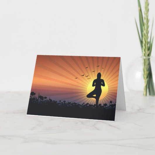 Vrouwen die yoga doen (Voorkant)
