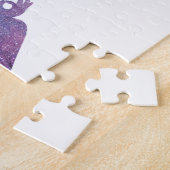 Vrouwen die yoga oefenen - Kies achtergrondkleur Legpuzzel (Zijkant)