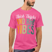 Vrouwen Dikke Dijen Rb Vibes T-shirt (Voorkant)