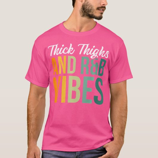 Vrouwen Dikke Dijen Rb Vibes T-shirt (Voorkant)