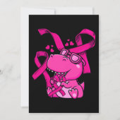 Vrouwen Dinosaurus Borstkanker Awareness Artsen WA Kaart (Voorkant)