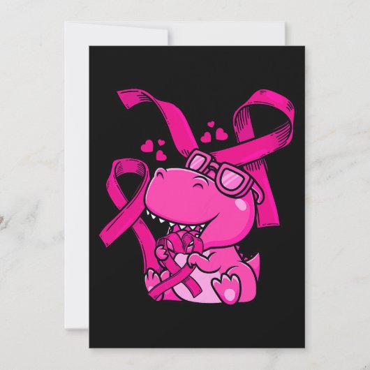 Vrouwen Dinosaurus Borstkanker Awareness Artsen WA Kaart (Voorkant)