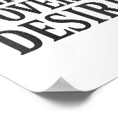 Vrouwen discipline over verlangen _ stoïcijns Moti Poster (Hoek)