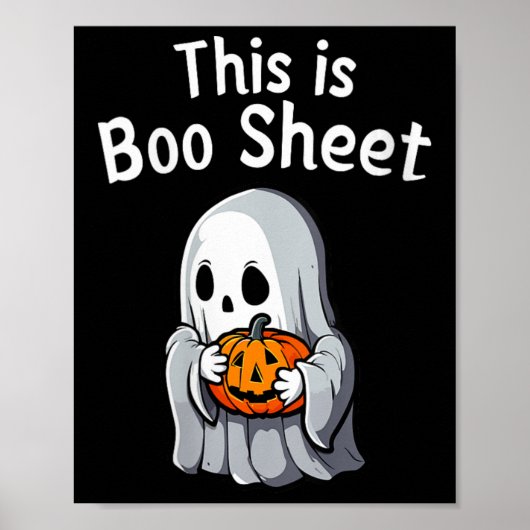 Vrouwen dit is een laken grappig Halloween Poster (Voorkant)