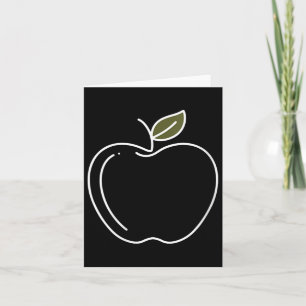 Vrouwen doen alsof ze in een Apple Halloween kostu Kaart