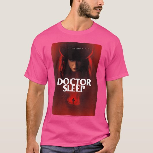 Vrouwen Dokter Slaap Roos Pet Poster T-shirt (Voorkant)