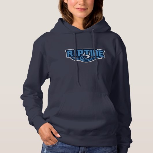 Vrouwen donkere hoodie (Voorkant)