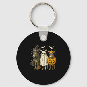 Vrouwen Drie Halloween Cosplay Witch Boo gesneden Sleutelhanger