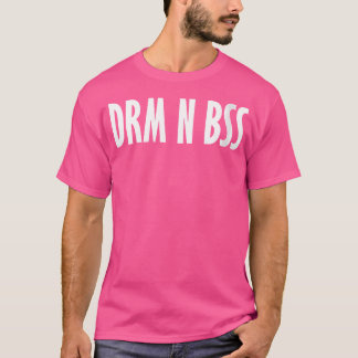 Vrouwen Drum en Bass Muziek Vloeibaar Oerwoud EDM T-shirt