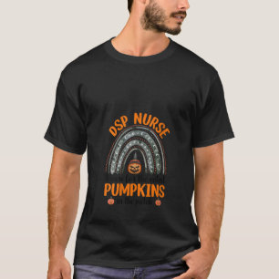 Vrouwen DSP Nurse Halloween Rainbow I Care The Sch T-shirt