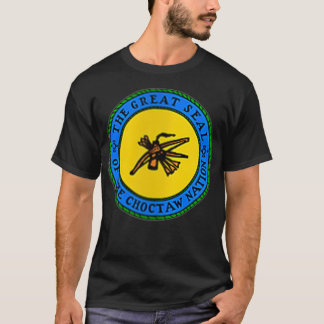 Vrouwen DUBBELZIJDIGE Choctaw Nation vlag Choctaw  T-shirt