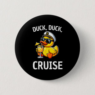 Vrouwen Duck Duck Cruise Funny Familie Cruising Ma Ronde Button 5,7 Cm