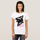 Vrouwen Duitse Herder T-shirt (Voorkant volledig)